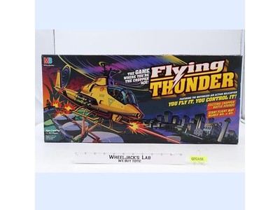 Flying Thunder Motorized Helicopter 1992 Milton Bradley NEW MIB Unused