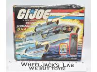 S.H.A.R.C. Flying Submarine COMPLETE w/ Box GI Joe 1984 Hasbro Action Vintage