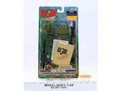 SAVING KHE SANH Top Secret Orders GI Joe 12" Hasbro 1999 NEW Accessory Set