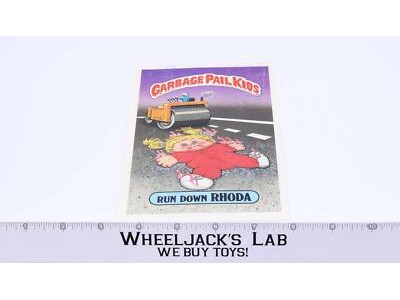 Garbage Pail Kids Run Down Rhonda Series 1 #31 Topps 1986 Original 5x7 Card