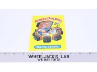 Garbage Pail Kids Tee-Vee Stevie Series 1 #10 Topps 1986 Original 5x7 Card