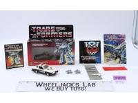 Prowl NICE FIGURE & BOX 100% Complete 1984 Vintage Hasbro G1 Transformers