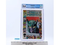 Transformers CGC GRADED 9.4 White Pages Marvel Comic #22 November 11/86