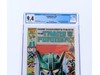 Transformers CGC GRADED 9.4 White Pages Marvel Comic #22 November 11/86