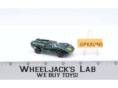 Lola GT70 Green Hot Wheels 1968 Redline Mattel Vintage RL