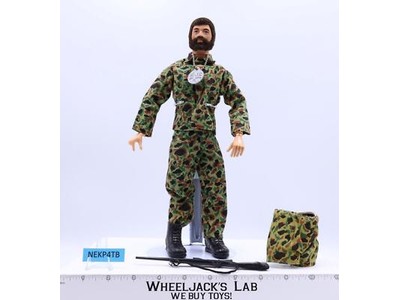 Land Adventurer Flocked Brown Hair & Beard 100% Complete 12" GI Joe 1970 Vintage