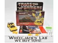Sunstreaker w/BOX 100% Complete Vintage Hasbro G1 Transformers 1985 Figure