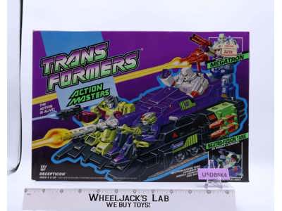 Megatron Action Masters BOXED 100% Complete 1990 G1 Transformers Action Figure