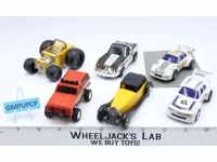 Lot of 6 Miscellaneous Metal/Plastic Cars Vintage Yatming Buddy L Mattel