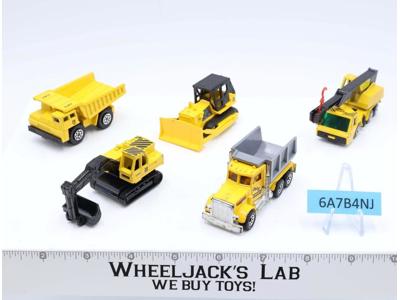 Lot of 5 Miscellaneous Metal Construction Vehicles Matchbox