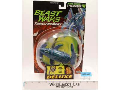 Cybershark 100% Complete Transformers Beast Wars 1996 Hasbro Action Figure