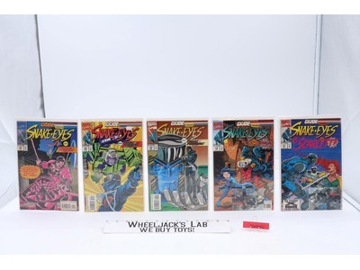 GI Joe Starring Snake Eyes Issue #137 - 141 Marvel Comics 1993 Vintage