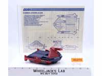 Cobra Hydro Sled 100% Complete G.I. Joe 1986 Hasbro Vintage Vehicle