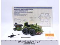 Weapons Transport 100% Complete G.I. Joe Hasbro 1985 Vehicle Action Figure