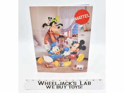 MATTEL Infant, Toddler, & Preschool Disney 1992 Toy Fair Employee Dealer Catalog