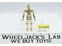 C-3PO 100% Complete DARK GOLD Star Wars 1977 Kenner Action Figure No Repro