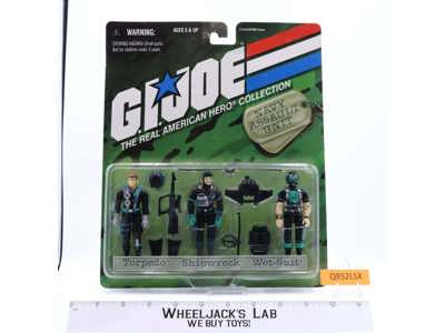 Navy Assault Unit GI Joe 1998 Hasbro Action Figure Vehicle NEW MOSC SEALED