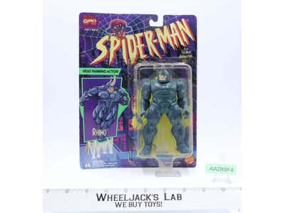 Rhino Marvel Comics Spiderman Animated Series 1994 ToyBiz RESEALED