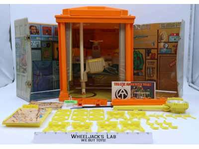 GI Joe Adventure Team Headquarters Action Figure Playset 12" 1972 Hasbro