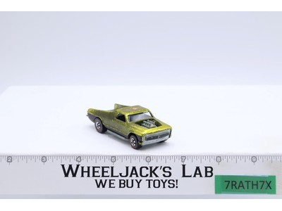 Seasider Yellow Green 1969 1970 Redline Hot Wheels Mattel Vintage RL