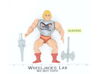 Battle Armor He-Man 100% Complete Masters of the Universe MOTU 1984 Mattel