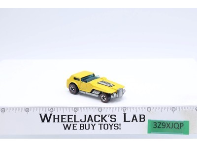 Hiway Robber Yellow 1969 1973 Redline Hot Wheels Mattel Vintage RL Hong Kong