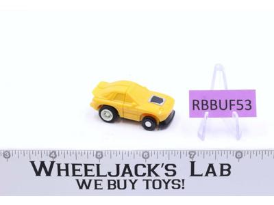 Minispy Mini Spy YELLOW Porsche Car Complete 1984 G1 Transformers Action Figure