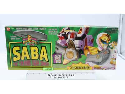 Saba Talking Tiger Saber WORKS Mighty Morphin Power Rangers 1994 Bandai