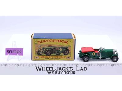 Bentley 1929 4.5 Litre(S) Y-5 Lesney Matchbox Series 1960's Made In England