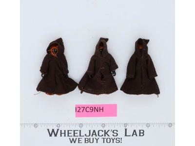 Lot of 3 Jawas Star Wars 1977 Kenner Vintage Action Figures