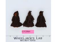 Lot of 3 Jawas Star Wars 1977 Kenner Vintage Action Figures