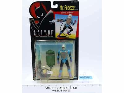 Mr. Freeze W/Firing "Ice" Blaster Batman Animated Series 1993 Kenner NEW MOSC