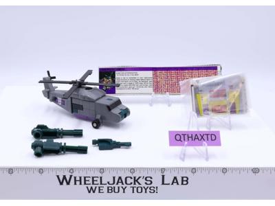 Vortex 100% Complete UNUSED STICKERS 1985 Vintage G1 Transformers Action Figure