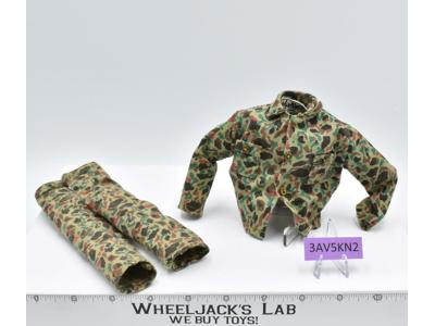 Fatigue Pants & Shirt G.I. Joe Hasbro 1964 Vintage 12" Accessory