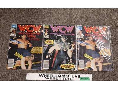 WCW Marvel Comics May 1992 March 1993 Van Vader Lex Luger Ron Simmons