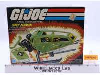 Sky Hawk 100% Complete W/Box GI Joe 1984 Hasbro Vintage Action Figure Vehicle