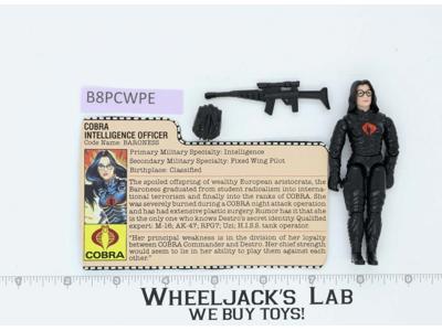 Baroness V1 100% Complete G.I. Joe 1984 Hasbro Vintage Action Figure