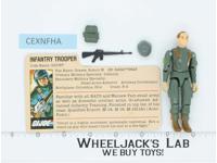 Grunt Straight Arms V1 100% Complete 1982 G.I. Joe Hasbro Vintage Action Figure