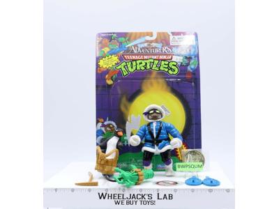 Arctic Donatello 100% Complete W/Card TMNT Adventurers 1994 Playmates Figure