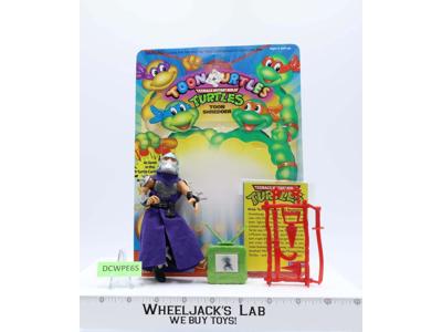 Toon Shredder 100% Complete W/Card TMNT 1993 Playmates Action Figure