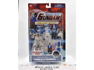 GP-01 FullBurnern #2 0083 Deluxe Edition Mobile Suit Gundam 2001 Bandai NEW MOSC