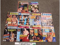 WWF Lot of 10 Sports Review Wrestling Magazine 1990 Piper Flair Hogan Warrior