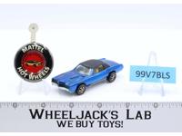 Custom Eldorado Blue With Button 1968 Hot Wheels Mattel Vintage Redline RL