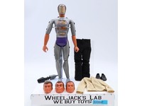 Maskatron Enemy Robot 13" Doll 100% Complete Six Million Dollar Man 1976 Kenner