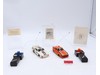 Radio Control Racing Set Porsche + Mazda Vanity Fair Vintage Toy Car 2-Pack