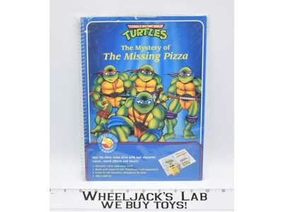 Mystery of the Missing Pizza TMNT 1993 YES! Come to Life Books