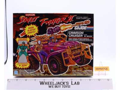 Crimson Cruiser Street Fighter GI Joe 1993 Hasbro Vehicle NEW MISB SEALED