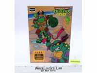 Samurai Leonardo Teenage Mutant Ninja Turtles 1990 Rose Art Puzzle W/Toy Inside