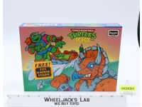 Surfing Mike TMNT Teenage Mutant Ninja Turtles 1990 Rose Art Puzzle W/Toy Inside