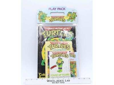 Teenage Mutant Ninja Turtles Play Pack 1989 Mirage Studios NEW SEALED